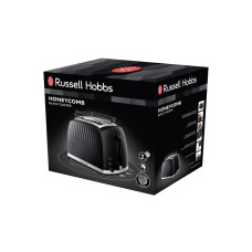 Тостер, Russell Hobbs, 26061-56 Мощность 850 Вт ,Кол-во отделений тостера 2 ,Кол-во изделий 2,Степеней обжаривания 6