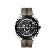 Смарт часы, Xiaomi, Watch 2 Pro, M2234W1 / BHR7216GL, Дисплей 1.43" AMOLED HD, Разрешение 466 x 466, Водонепроницаемые (5 АТМ), GPS+GLONASS, Galileo, BDS, QZSS, Батарея 495 мАч, Совместимость только с Android, Серебристый