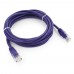 Патч-корд Cablexpert PP12-3M/V, фиолетовый Cable Patch cord UTP 5e-Cat 3 m