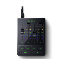Микшерный пульт, Razer Audio Mixer, RZ19-03860100-R3M1, 10Гц - 20кГц, Преобразование А/Ц и Ц/А: 24бита при 48кГц, Динамический диапазон: > 110дБ, Соотношение «сигнал-шум»: > 100дБ, КНИ+шум: < --90дБ, Взаимные помехи каналов: < --90дБ, Аналогов Микшерный пульт, Razer Audio Mixer, RZ19-03860100-R3M1, 10Гц - 20кГц, Преобразование А/Ц и Ц/А: 24бита при 48кГц, Динамический диапазон: > 110дБ, Соотношение «сигнал-шум»: > 100дБ, КНИ+шум: < --90дБ, Взаимные помехи каналов: < --90дБ, Аналогов