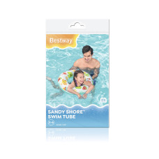 Круг для плавания Sandy Shore 61 см, BESTWAY, 36014, Винил, 3+, Принты в ассортименте, Пакет