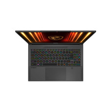 Ноутбук, MSI, Stealth 16 AI A2HWGG-090XKZ, MS-15F5, 9S7-15F535-090, 16", QHD+ 2560x1600, OLED, 240Hz, Intel Core Ultra 7 255H, 16GB*2 DDR5, 1TB SSD Gen5, NVIDIA GeForce RTX5070, 8GB GDDR7, DOS, Черный