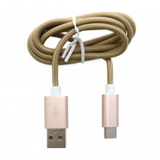 Кабель USB, Apacer DC111, APDC111С-1, 1.0м, Золотой 