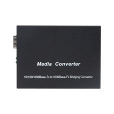 Медиаконвертер, А-Оптик, AO-MC-GE-SFP, 100/1000Base-T в 100/1000Base-FX Media Converter c SFP портом