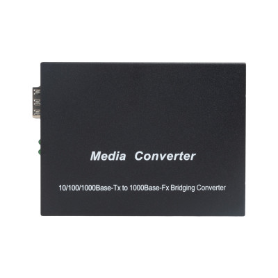 Медиаконвертер, А-Оптик, AO-MC-GE-SFP, 100/1000Base-T в 100/1000Base-FX Media Converter c SFP портом