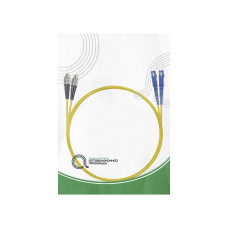 Патч корд оптоволоконный,, SC/UPC-FC/UPC SM 9/125 Duplex 2.0мм 1 м, LSZH