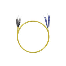 Патч корд оптоволоконный,, SC/UPC-FC/UPC SM 9/125 Duplex 2.0мм 1 м, LSZH