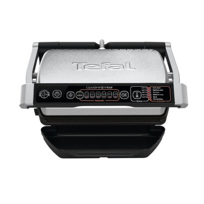 Гриль, Tefal, GC706D34, Мощность 2000 Вт, 6 автоматических программ, Съемные панели, Ручной режим, 5 уровней температуры, Черный/сталь