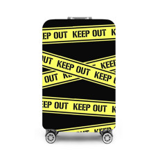 Чехол для чемодана, Travelsky, Keep out M, Для чемоданов размером 24"~26", Полиэстер, Мультиколор