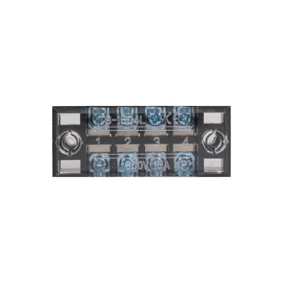 Колодка клеммная карболитовая, Deluxe, TВ - 1504 (15A 4P)