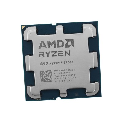 Процессор AMD Ryzen 7 8700G, oem CPU 4.2GHz (Phoenix, 5.1), 8C/16T, (100-000001236), 8/16MB, R780M, 65W, AM5