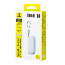 Портативный внешний аккумулятор, Baseus, EnerFill FC21 Qpow 3 Ultra (E0027Q03), 10000mAh, 45W Galaxy Blue