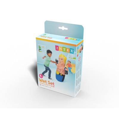 Надувная игрушка для боксирования Bop Bags 91 см 3+, INTEX, 44672NP, Усиленный винил, Неваляшка, Рестлер/Боксер в ассортименте, Цветная коробка