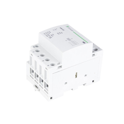 Контактор модульный, iPower, КМ-63 4Р 63А, АС 220-240V