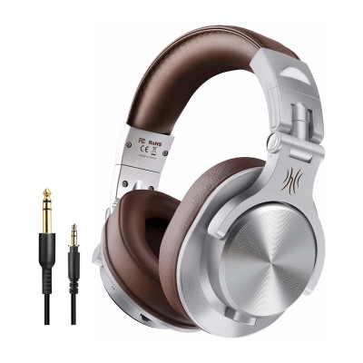 Беспроводные наушники OneOdio Fusion A70, Серебристый Bluetooth headphone 32ohm, 20-20000Hz, BT 5.0, silver Беспроводные наушники OneOdio Fusion A70, Серебристый Bluetooth headphone 32ohm, 20-20000Hz, BT 5.0, silver