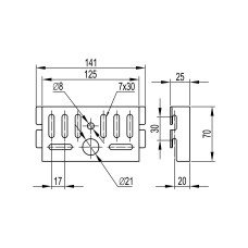 Монтажная плата DKC FC37310 Монтажная плата DKC FC37310