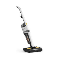 Пылесос моющий, Deerma, Water-suction Sweeper DEM-VX20W, Сухая и влажная уборка, Мощность всасывания 150 Вт, Потребляемая мощность 420 Вт, Питание от сети, Резервуар для чистой воды 500 мл, Резервуар для отработанной воды 600мл, Управление мощностью на ру