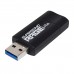 Флешка USB Patriot, Rage Lite, PEF256GRLB32U, 256GB Чёрный flash USB 3.2, black