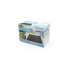 Проточный солнечный водонагреватель Solar Mat 120 х 120 см., INTEX, 28685, Винил, Совместим со всеми бассейнами, Чёрный, Цветная коробка