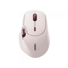 Компьютерная мышь, Rapoo, MT560, 4000dpi, Bluetooth 5.0, Беспроводной 2.4 ГГц, Эффективная дистанция 10 м., Литиевая батарея, Бело фиолетовый