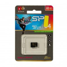 Карта памяти microSDXC Silicon Power, SP064GBSTXBU1V1G, 64GB, Class 10 