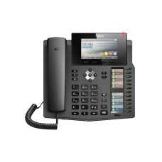 IP-телефон, Fanvil, X6U, 20 линии SIP, 2xGE PoE, Bluetooth, тройной дисплей, 60 DSS клавишь, блок питания в комплекте