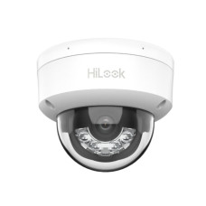 IP Видеокамера, HiLook, IPC-D120HA-LU, Купольная, 2 МП обнаружения людей и транспорта, Smart Dual-Light до 30м, сжатия H.265+, встроенный микрофон, IP67, IK08
