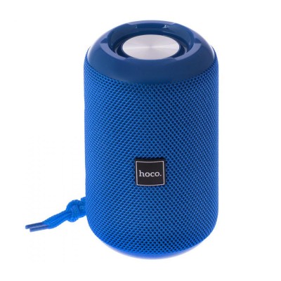 Акустическая система HOCO HC1, Синий Bluetooth SPK active 5W*1, 1200mAh, BT 5.0/FM/microSD/USB/AUX, blue Акустическая система HOCO HC1, Синий Bluetooth SPK active 5W*1, 1200mAh, BT 5.0/FM/microSD/USB/AUX, blue
