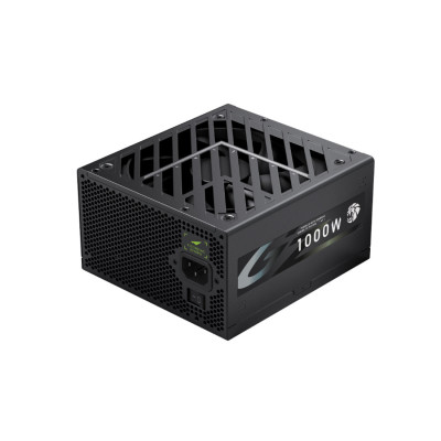 Блок питания, Gamemax, GZ 1000G, 2121-1000B0002, 1000W, ATX 3.1, ATX, Вентилятор 14см, 20+4 pin, 4*PCI-E 6+2 pin, 10*SATA, 3*Molex, 16*4+4 pin, 150*160*86mm мм, Черный