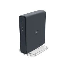 Маршрутизатор, MikroTik, RB952Ui-5ac2nD-TC, hAP ac lite, 5 портов 10/100M (Ether5 Passive PoE 0.5A), Passive PoE in, 802.11a/b/g/n/ac, AC750, RouterOS (4), -30°C to 70°C, desktop/tower case