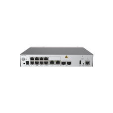 Контроллер точек доступа, Huawei, AC650-128AP, Поддержка до 128 точек доступа, консольный порт RJ-45, порт USB 2.0 Type A, 10 портов 10/100/1000M RJ-45, 2 порта SFP+, FLASH 1GB