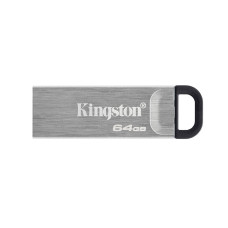 USB-накопитель, Kingston, DTKN/64GB, 64GB, USB 3.2, Серебристый USB-накопитель, Kingston, DTKN/64GB, 64GB, USB 3.2, Серебристый