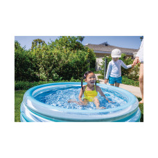 Детский надувной бассейн Blue Bliss Splash 147 х 33 см, INTEX, 58467NP, Винил, 330л., 2+, Голубой, Цветная коробка