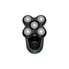 Электробритва, Remington, XR1600, Питание аккумулятор, Роторная, Сухое/влажное, 5 бритвенных головок, Турборежим, Водонепроницаемый корпус, Время работы 60 мин, Мощность 5.5 Вт, Черный/зеленый