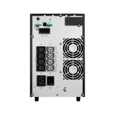 Источник бесперебойного питания, Eaton, 9SX3000I, Онлайн, Напольный, Мощность 3000ВА/2700Вт, Диапазон работы AVR: 200-276В (с возможностью регулировки до 140-276В), Бат.: 12В/9 Ач*8шт., Чистая синусойда, 9 вых.: 8 IEC C13 (10А) и 1 IEC C19 (16А), Smart, U