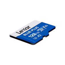 Карта памяти Lexar Blue plus LMSBLPL128G-BNANG 128GB + адаптер Карта памяти Lexar Blue plus LMSBLPL128G-BNANG 128GB + адаптер