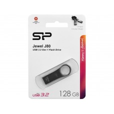 Флешка USB Silicon Power, Jewel J80, 128GB, Серый 