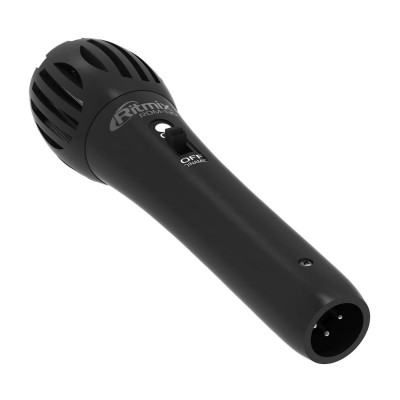 Микрофон Ritmix RDM-130, Черный Microphone 600 Ohm, 60-15000Hz, 54dB, XLR -> 6.3mm, 3m cable, black