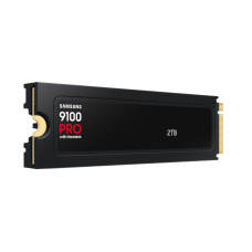 Твердотельный накопитель SSD, Samsung, 9100 PRO Heatsink MZ-VAP2T0CW, 2TB, PCIe 5.0 NVMe, 14800/13400 Мб/с, PS5 Compatible