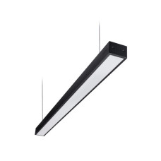 Линейный подвесной светильник, Philips, RC095V, LED26S/865-PSU-W07L120-BK-GM-G2, Мощность 28Вт. Световой поток 2600Лм, Температура 6500, Холодный, Индекс цветопередачи CRI80, Интегрированный нерегулируемый драйвер, Ширина 70мм, Длина 1200мм, Цвет черный, 
