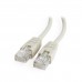 Патч-корд Cablexpert PP12-5M, серый Cable Patch cord UTP 5e-Cat 5 m