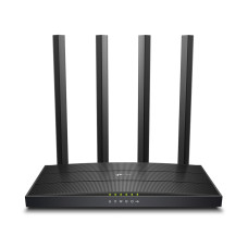 Маршрутизатор, TP-Link, Archer C6U, Wi-Fi 5, 802.11ac/n/a 5 ГГц, 802.11n/b/g 2,4 ГГц, 5 ГГц: 867 Мбит/с (802.11ac) 2,4 ГГц: 300 Мбит/с (802.11n), 4 фиксированные высокопроизводительные антенны + 1 встроенная, MU-MIMO, 1 GE порт WAN, 4 GE порта LAN, 1 порт