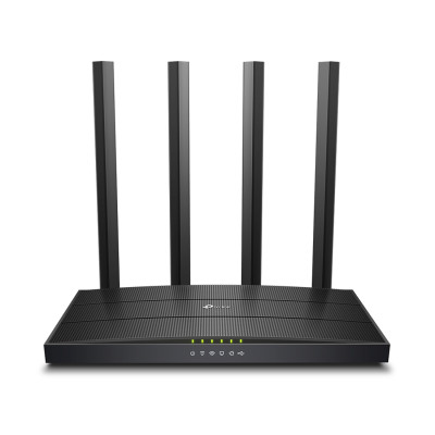Маршрутизатор, TP-Link, Archer C6U, Wi-Fi 5, 802.11ac/n/a 5 ГГц, 802.11n/b/g 2,4 ГГц, 5 ГГц: 867 Мбит/с (802.11ac) 2,4 ГГц: 300 Мбит/с (802.11n), 4 фиксированные высокопроизводительные антенны + 1 встроенная, MU-MIMO, 1 GE порт WAN, 4 GE порта LAN, 1 порт