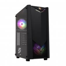 РАСПРОДАЖА! Корпус ATX midi tower MSI, MAG SHIELD 110R, (без БП), black,  с витрины, (без RGB хаба) 