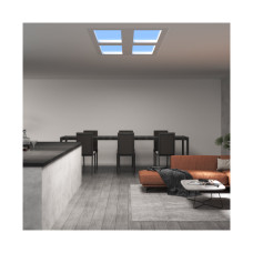 Потолочная лампа, Yeelight, Skylight-Sunset Pro P20 Nightingale Rooflight, YP-0117/1-000003268, Совместим с модулем управления Yeelight ProS20 Gateaway, Номинальный вход 220В~50/60 Гц 0,4А, Номинальная мощность 76 Вт, 2100 lm, Для потолков из гипсокартона