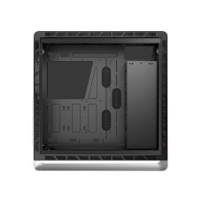 Компьютерный корпус, Jonsbo, UMX6-G Silver, Mid-Tower, EATX/ATX/Micro-ATX/ITX, USB 3.0*2/USB2.0*2/Type-C*1, Audio+Mic*1, Высота процессорного кулера до 169 мм, Длина VGA до 330 мм, 2*2.5''+2*3.5''/4*2.5, Сталь, Алюминий, Закаленное сте