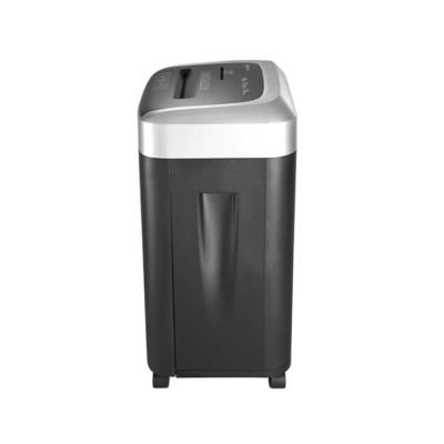 Уничтожитель бумаг, COMIX, S6610, A4, CD, Кредитные карты, Скрепки, Подача: 10 лист., Уровень секретности: 4, Скорость 3 м/мин, Ёмкость корзины 35 л., 58 дБ, Микро резка 2х6 мм., Черный