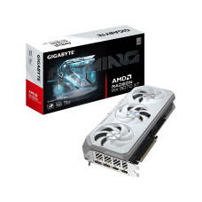 Видеокарта, Gigabyte, Radeon RX 9070 XT GAMING OC ICE 16G (GV-R907XGAMINGOCICE-16GD) 4719331357030, GDDR6, 256bit, 2-HDMI, 2-DP, Windforce 3X Fan, 288*132*56 мм, Цветная коробка