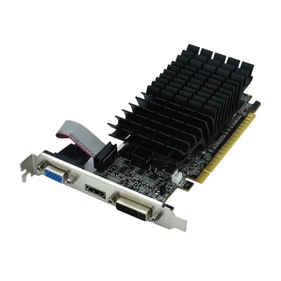 Видеокарта Afox GT210 [AF210-1024D3L5-V2], 1 GB SVGA PCI Express, GT 210 DVI/HDMI/VGA, GDDR3/64bit, +LP, [AF210-1024D3L5-V2]
