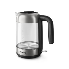 Чайник электрический, Philips, HD9339/80, Мощность 2000 Вт, Объем 1,7 л, Автоотключение, Подстветка, Индикация уровня воды, Съемный фильтр, Цвет Серебристый